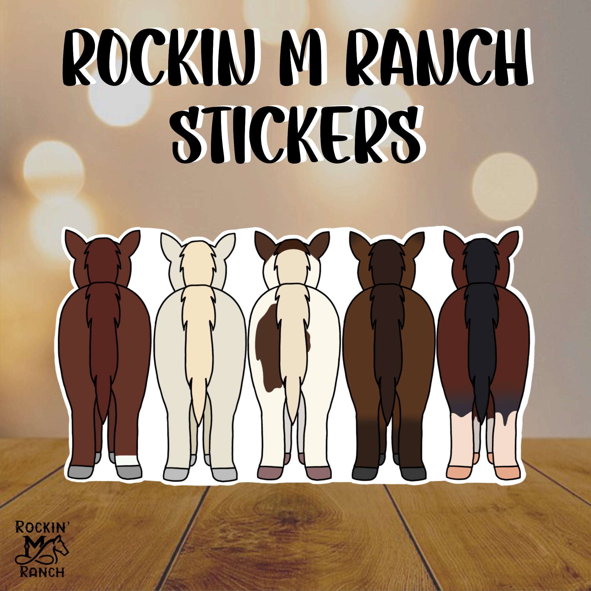 Rockin M Stickers