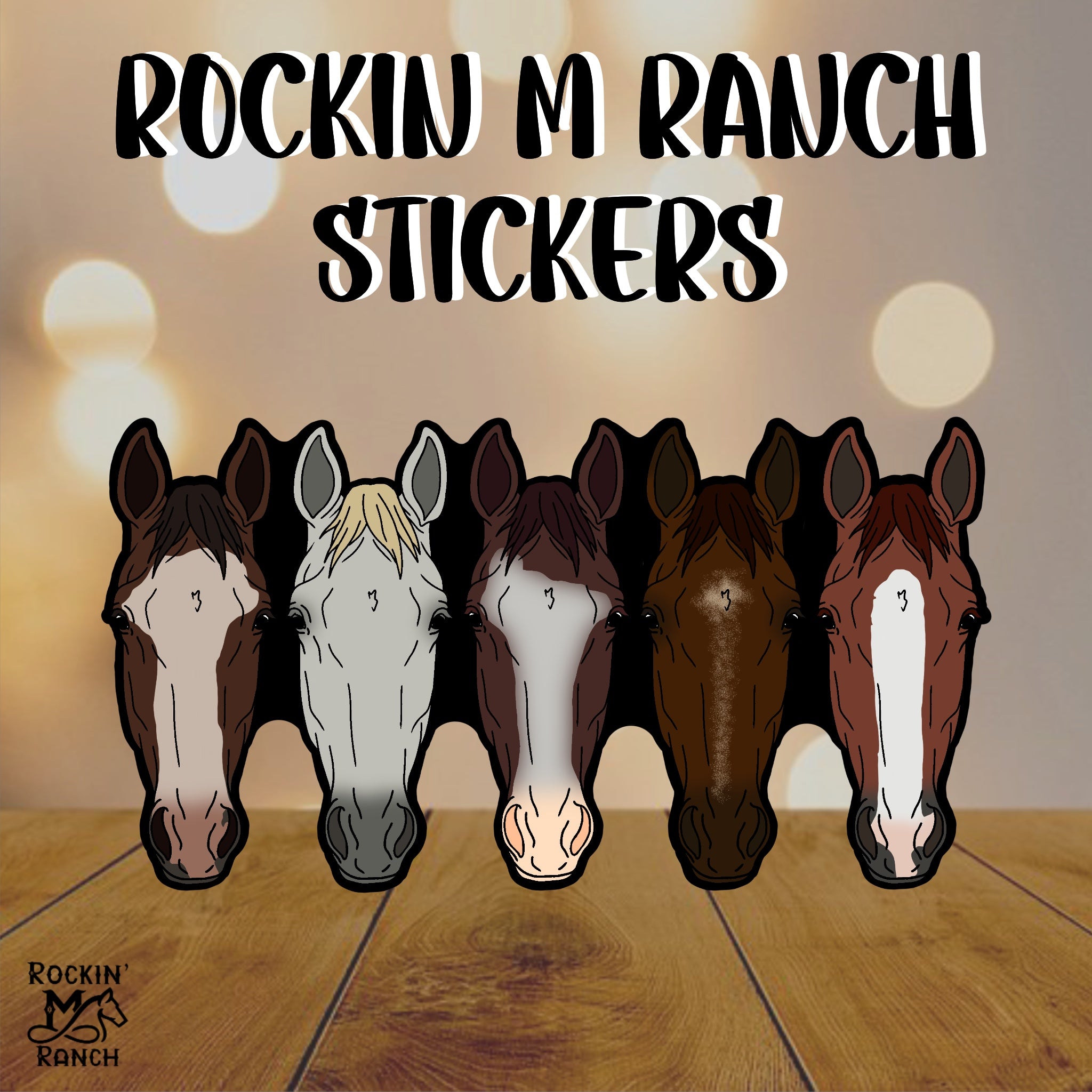 Rockin M Stickers
