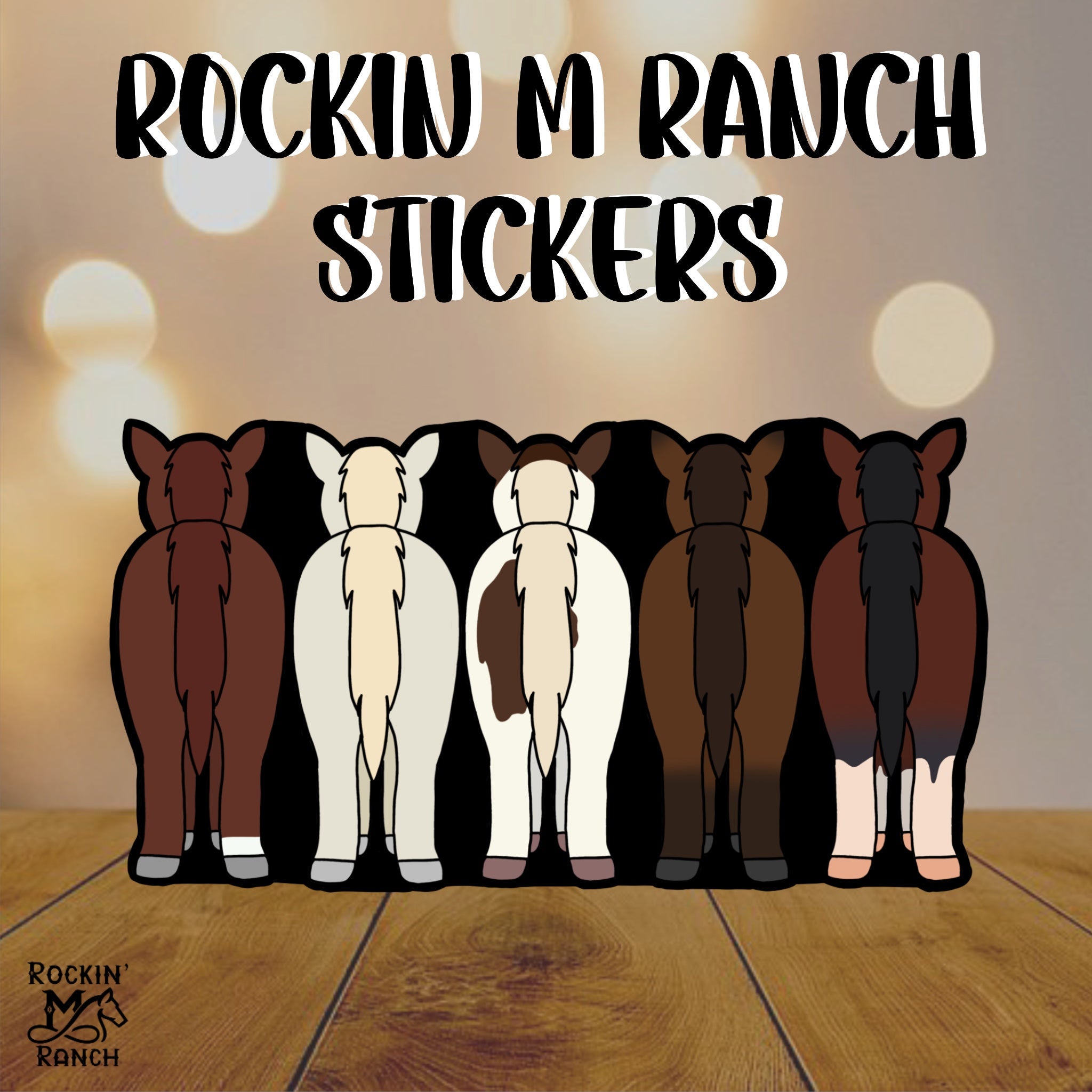 Rockin M Stickers