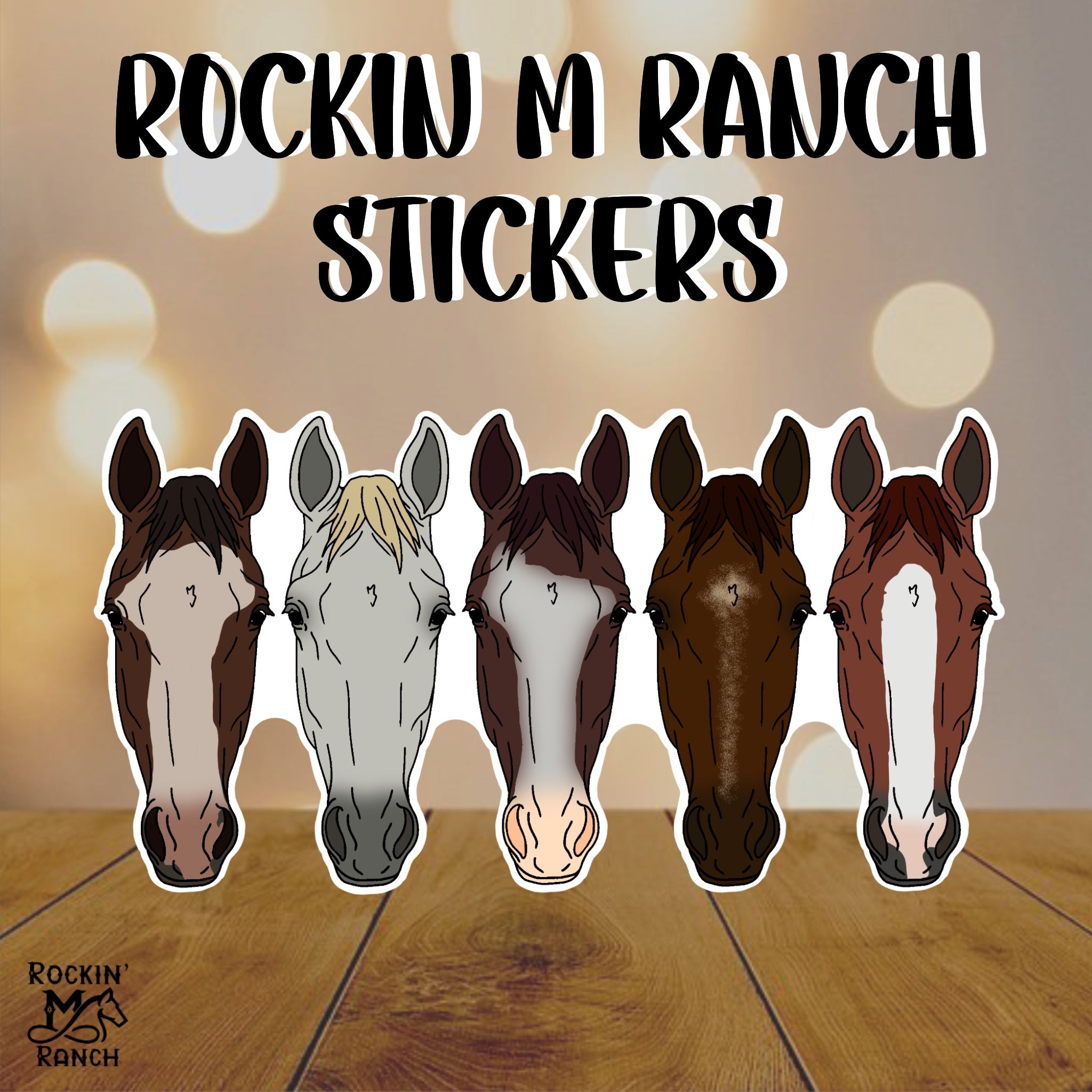 Rockin M Stickers